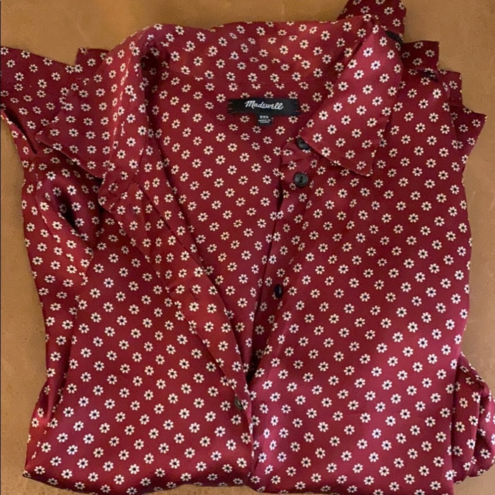 Madewell Silk Foulard Blouse